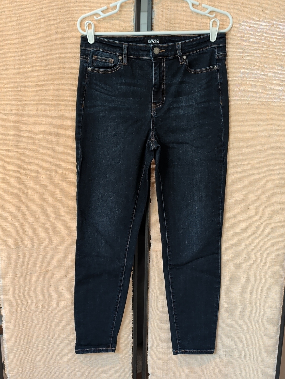Buffalo David Bitton Dark Indigo Skinny Jeans - Black Wash